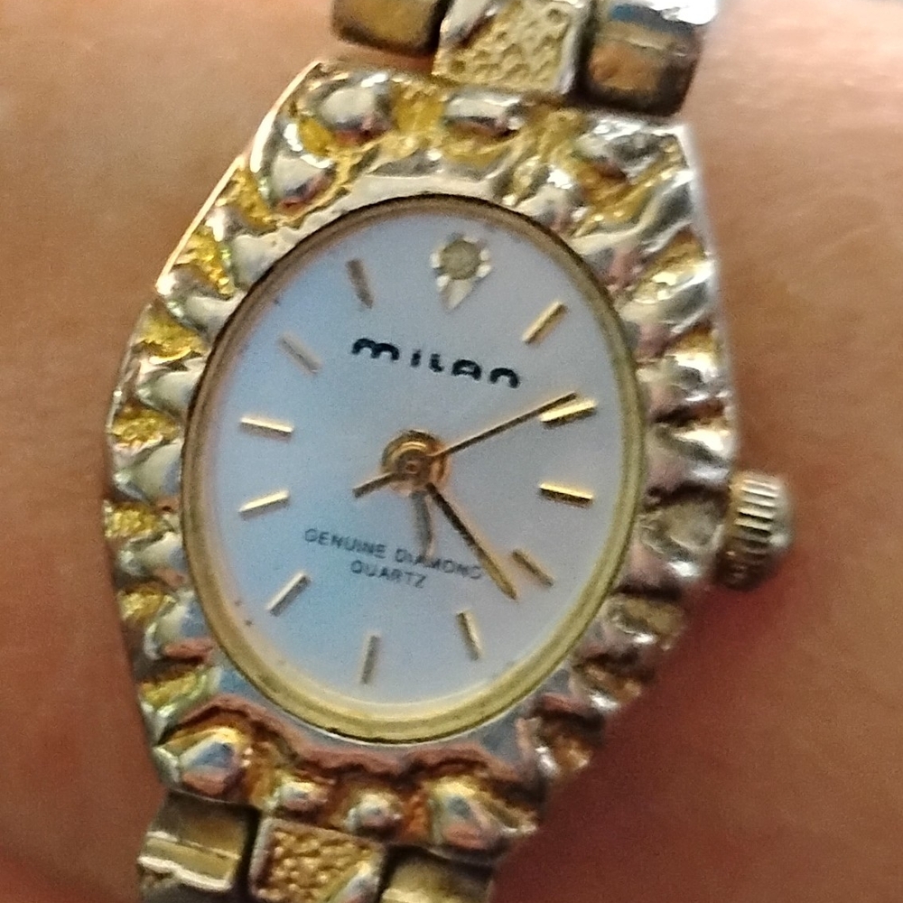 Milan Gold  Quartz Watch +